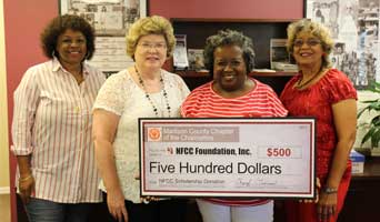 Madison Charmettes Donate $500 to NFCC Foundation