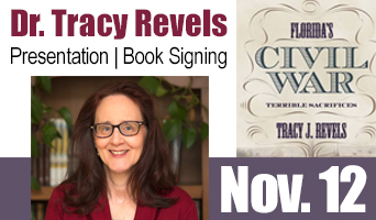Dr. Tracy Revels Gives Author Presentation and Book Signing Nov 12 2017