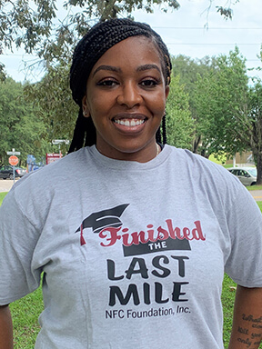Tanisha Johnson, NFC Last Mile Scholar 2021 Photo