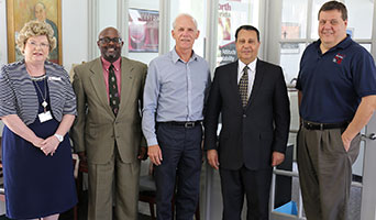 FSU Fulbright Scholar Dr. Hamdi Saleh Visits NFCC Campus