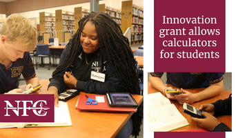 NFC Calculator Grant provides calculators to students