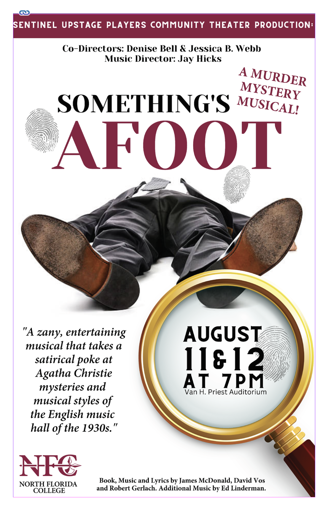 Something's Afoot Program Cover