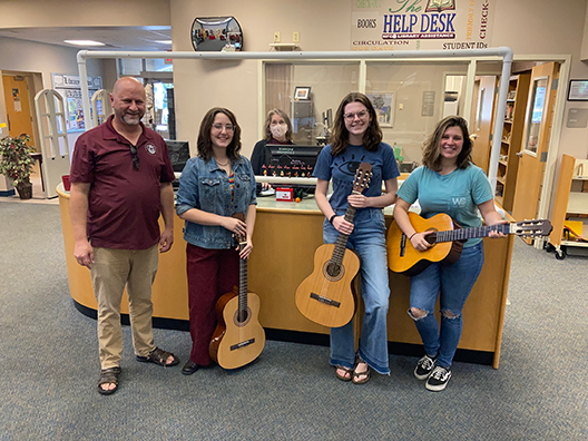 Guitar Class and Instrument Donation Spring 2022