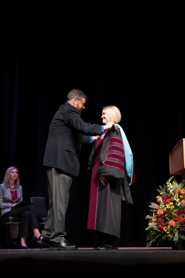 President Jennifer Humbles Page, Ed.D., is officially installed as the ninth President of North Florida College