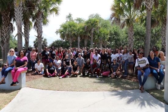 Spring 2026 Grad Fest Crowd