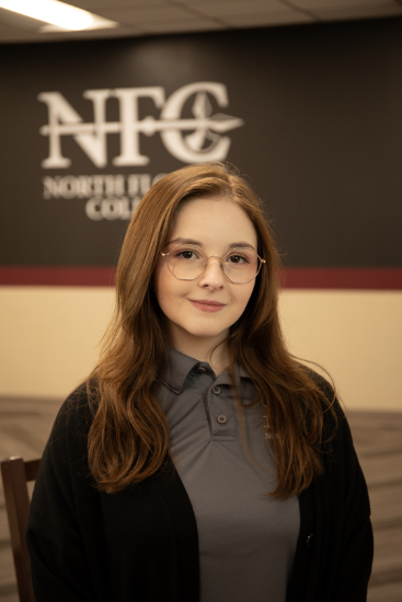 NFC FCSAA All Academic student Lillian Clay