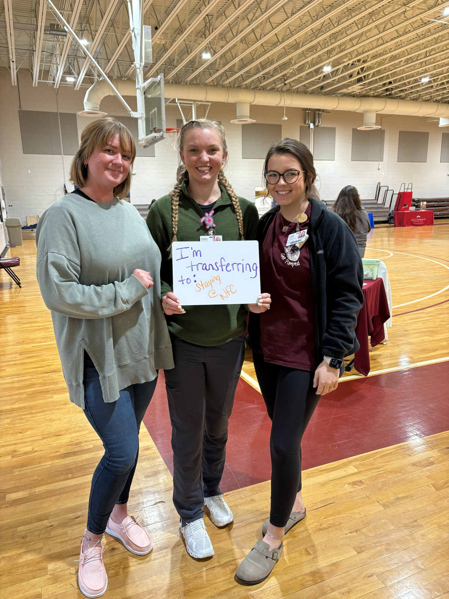 NFC Students at 2024 Transfer Fair Takeover