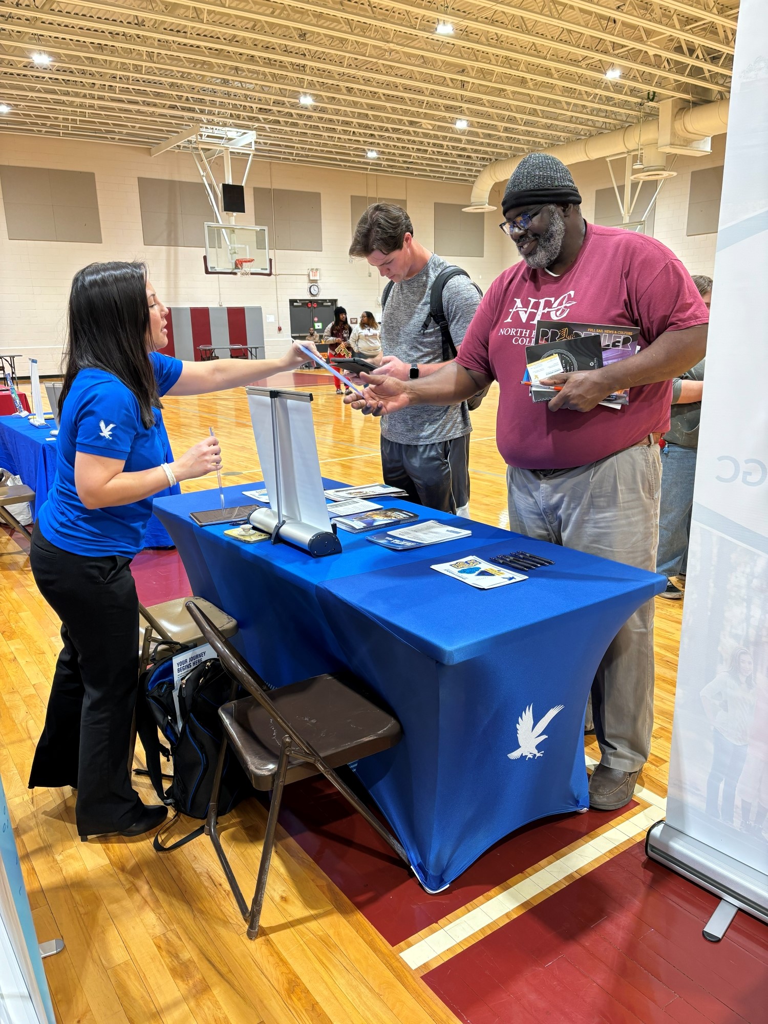 NFC Students at 2024 Transfer Fair Takeover
