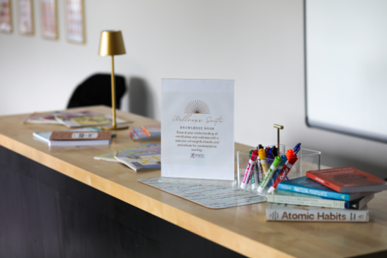 Wellness Suite knowledge nook