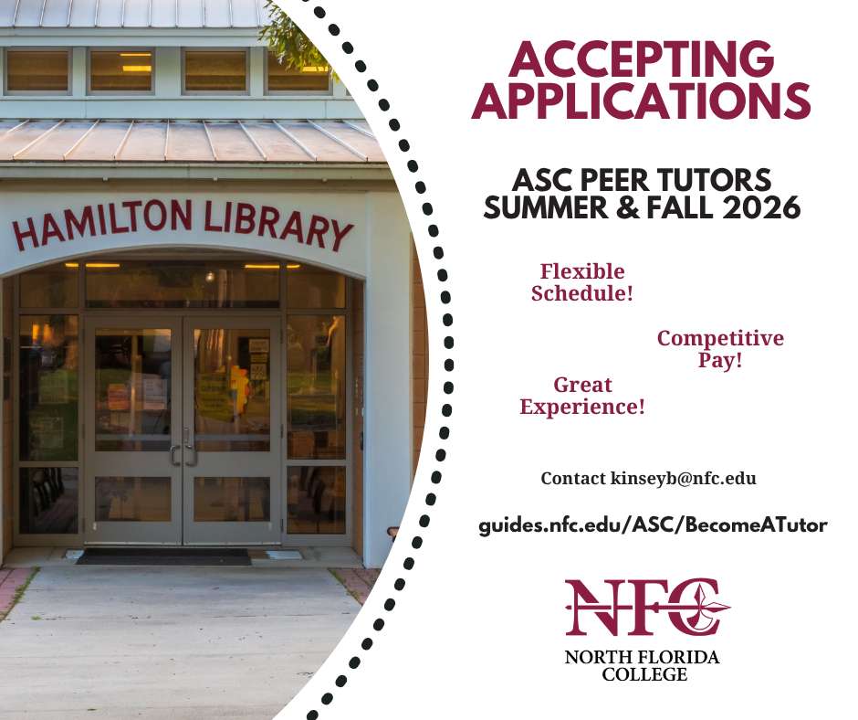 We are hiring peer tutors