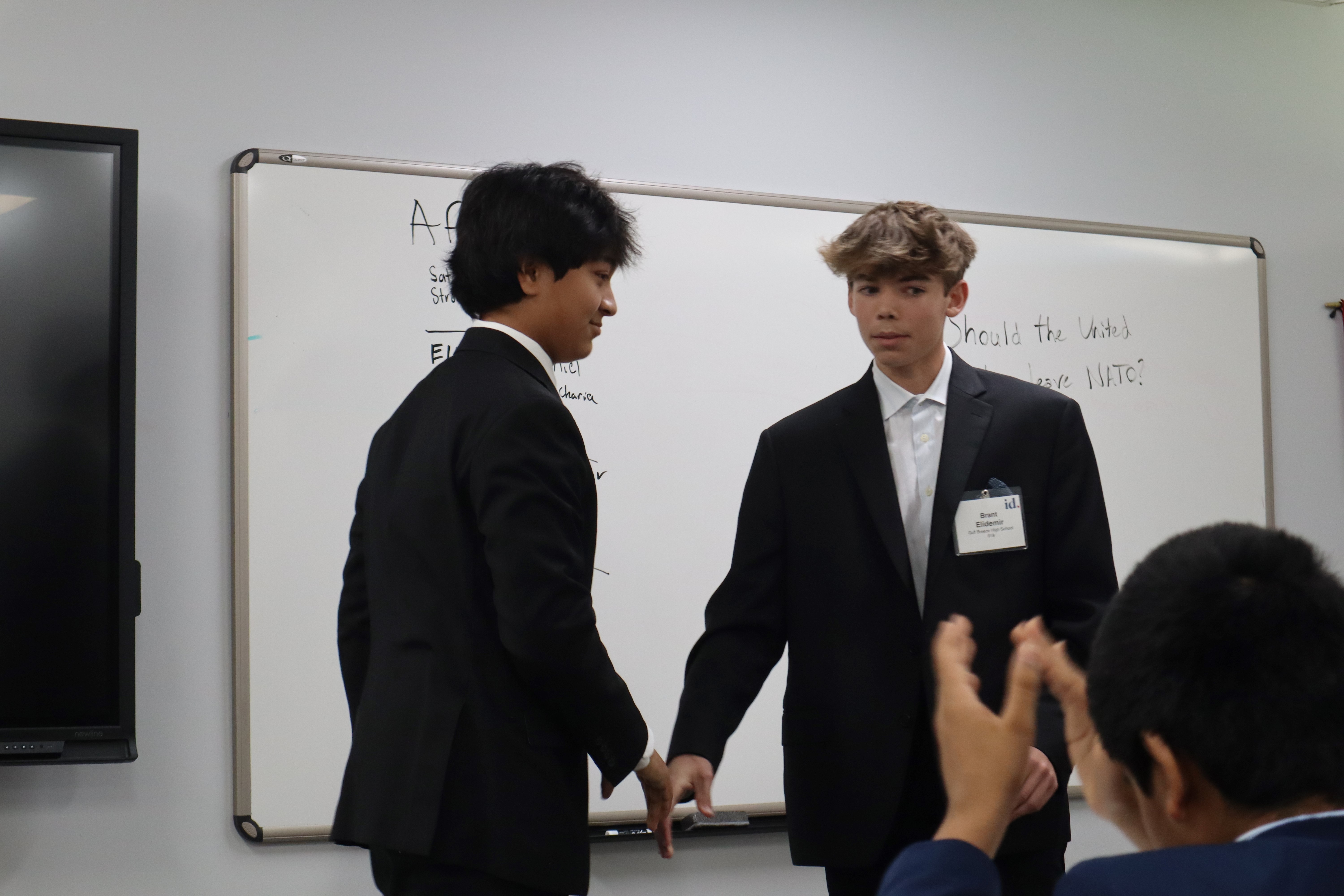 Debate competition focuses on robust and civil discourse