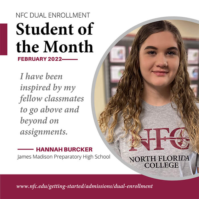 February Student of the Month February Student of the Month