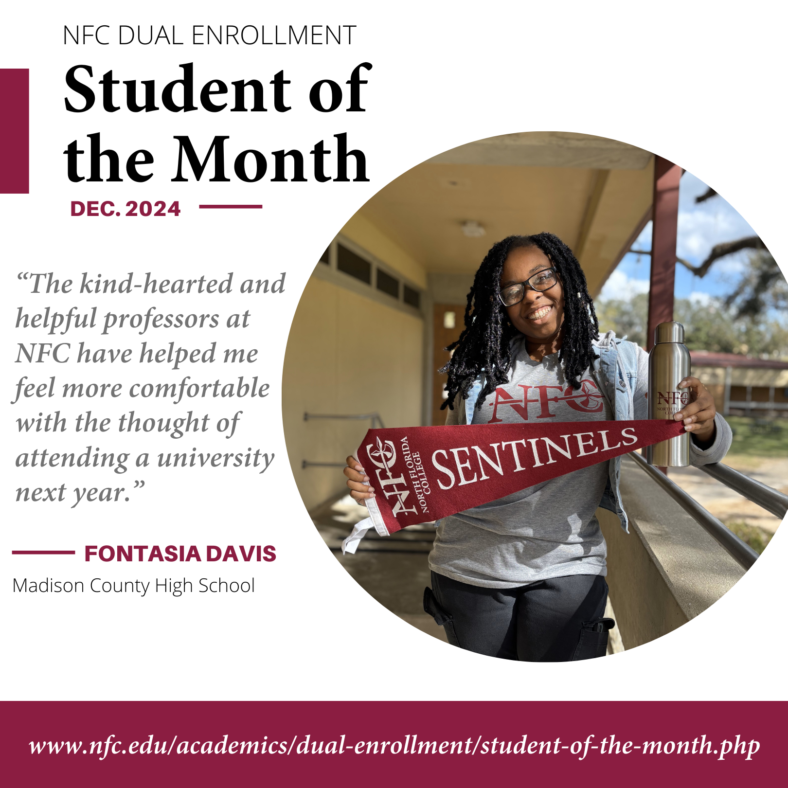 Dec Student of the Month Dec Student of the Month