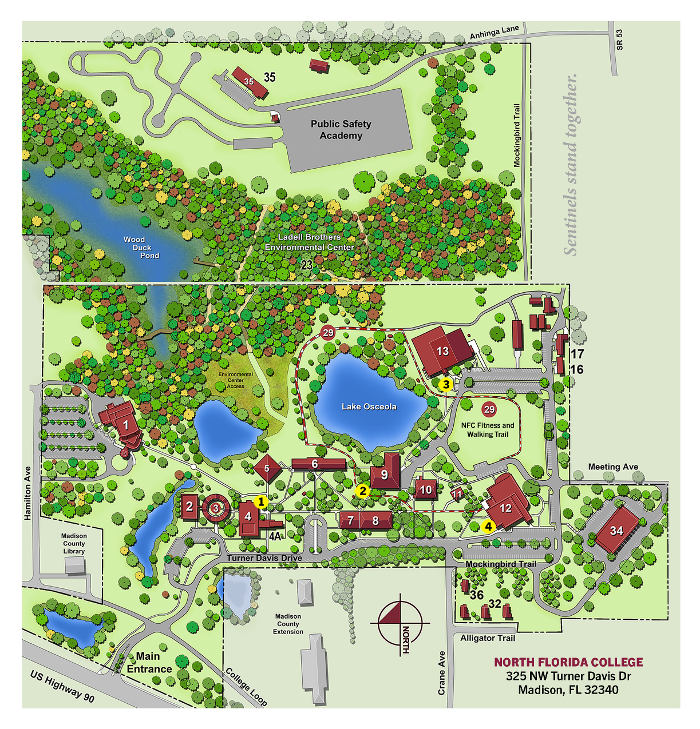 NFC Campus Map NFC Campus Map