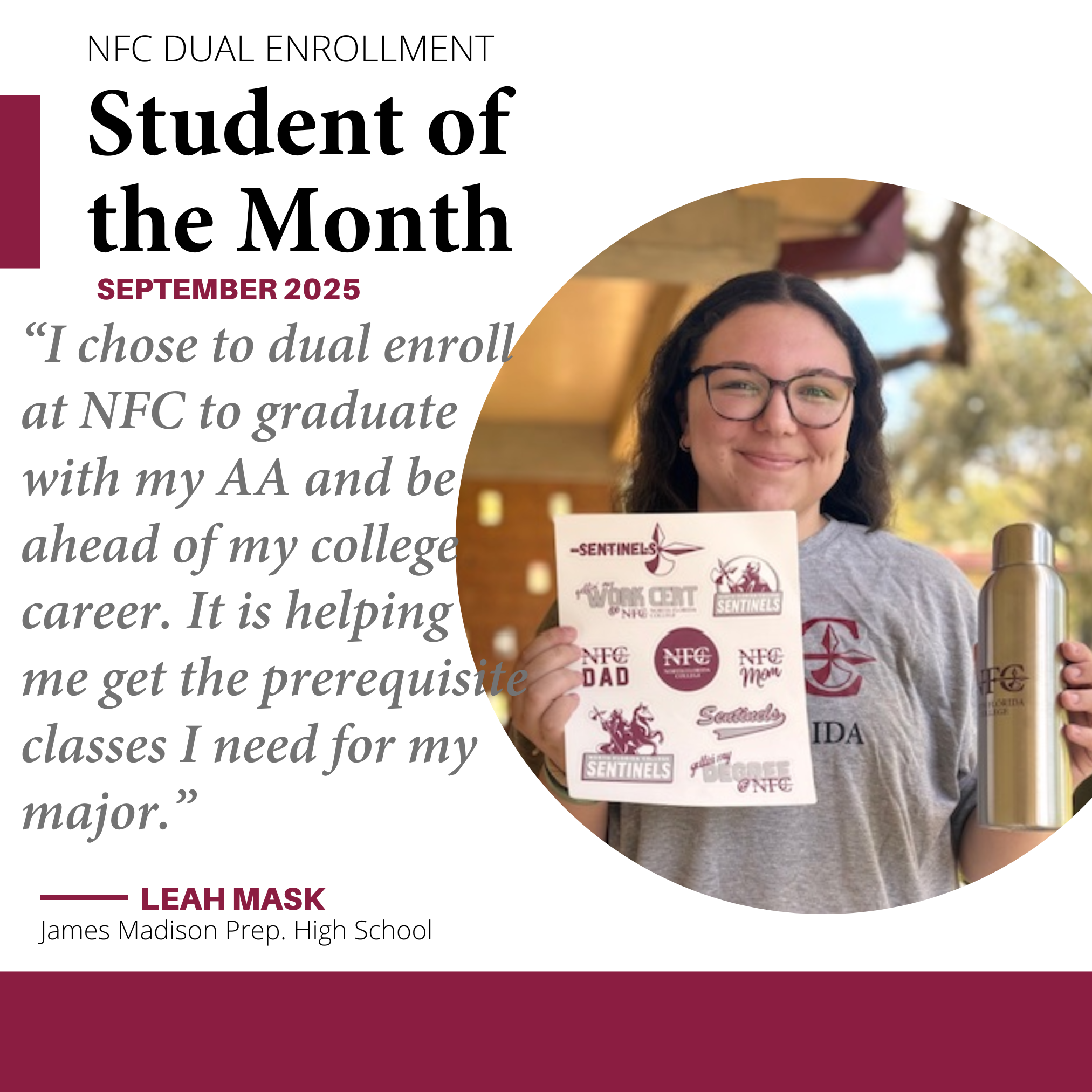 Leah Mask DE Student